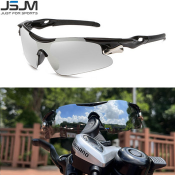 JSJM Outdoor Men Cycling Sunglasses Road Bicycle Mountain Riding Protection Спортни очила Очила Очила MTB Bike Sun Glasses