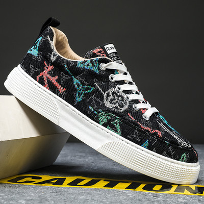 Μόδα ανδρικά casual παπούτσια Άνετα ανδρικά παπούτσια πλατφόρμας Κλασικά παπούτσια καμβά ίσια παπούτσια Ανδρικά παπούτσια Vulcanize