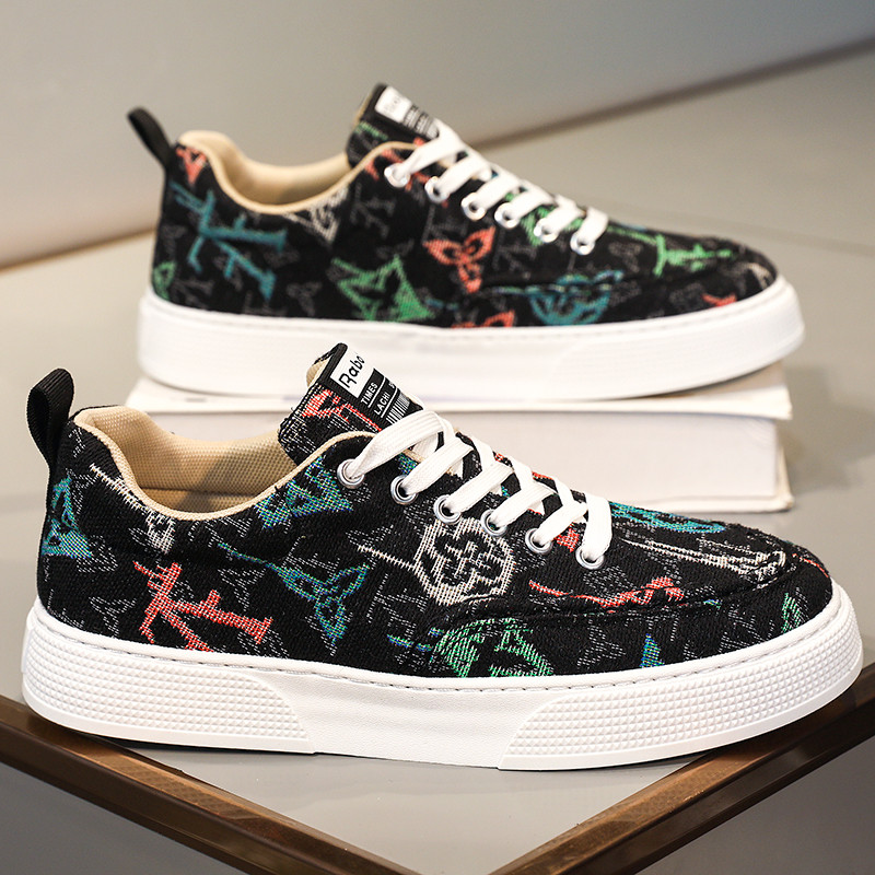 Μόδα ανδρικά casual παπούτσια Άνετα ανδρικά παπούτσια πλατφόρμας Κλασικά παπούτσια καμβά ίσια παπούτσια Ανδρικά παπούτσια Vulcanize