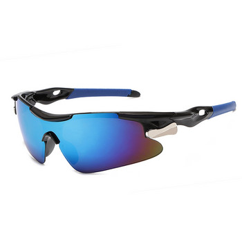 Велосипедни очила с половин рамка Външни слънчеви очила MTB Мъже Жени Спортни очила UV400 Велосипедни велосипедни очила без кутия