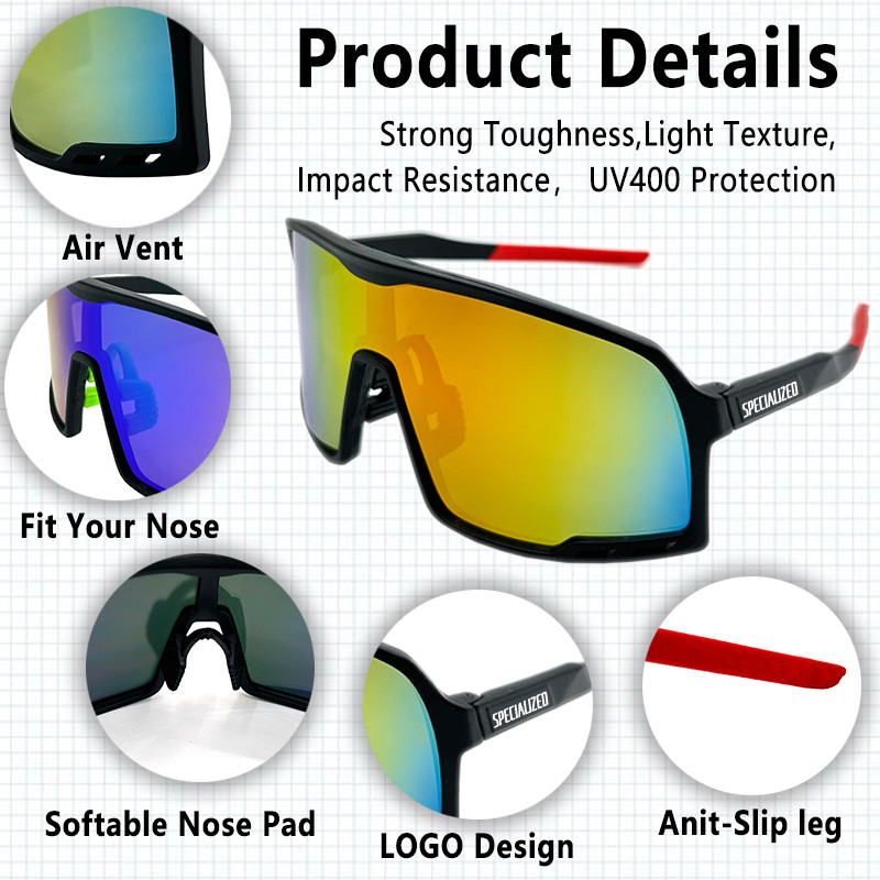 Γυαλιά ηλίου ποδηλασίας Ανδρικά γυαλιά UV400 Αθλητικά γυαλιά Ιππασίας Ψάρεμα Οδήγηση Γυαλιά MTB Road Bike Goggles Εξοπλισμός ποδηλάτου 2023