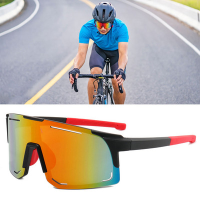 Outdoor Cycling Sunglasses UV Protection Windproof Sun Glasses For Men Women Polarized Lens Bicycle Eyewear Sports Goggle