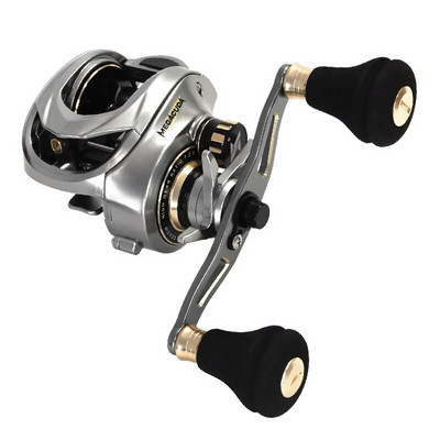 Seasir Megacuda Baitcasting Reel Drag 15KG Βαθιά καρούλι 6,5:1 Πλαίσιο αλουμινίου Πλαϊνή Διπλή λαβή από άνθρακα με μεταλλικό καρούλι Jigging Θαλασσινό νερό
