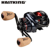 KastKing Spartacus Plus Baitcasting Spole Dual Brake System Spole 8KG Max Drag 11+1 BBs ātrgaitas makšķerēšanas spole