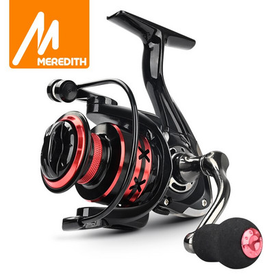 Nova MEREDITH pecarska rola Spinning Reel 2000-4000 Metalna rezervna špula Saltwater Rola Pribor za ribolov Šaranska rola Alati za ribolov