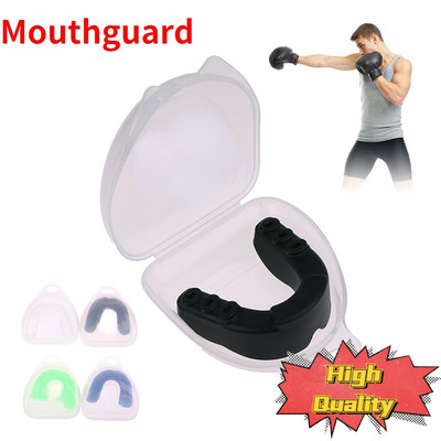 Sports Mouth Guard for Basketball Rugby Boxing Karate Appliance Προστατευτικό δοντιών για ενήλικες παιδιά Προστασία δοντιών στοματικής προστασίας
