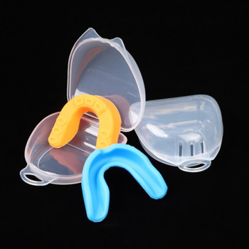Удароустойчив предпазител за уста със силикагел за спорт, протектор за зъби за деца и възрастни, идеален за баскетбол, ръгби бокс и карате