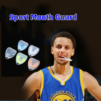 Αντικραδασμικό Silica Gel Mouth Guard για αθλήματα, Προστατευτικό δοντιών για παιδιά και ενήλικες, Ιδανικό για μπάσκετ, ράγκμπι πυγμαχία και καράτε