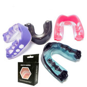 1PC Gel Max Mouth Guard Professional sporta mutes aizsargs, mīksts mutes uzgaļa aizsargbreketes futbola boksam MMA All Contact Sport