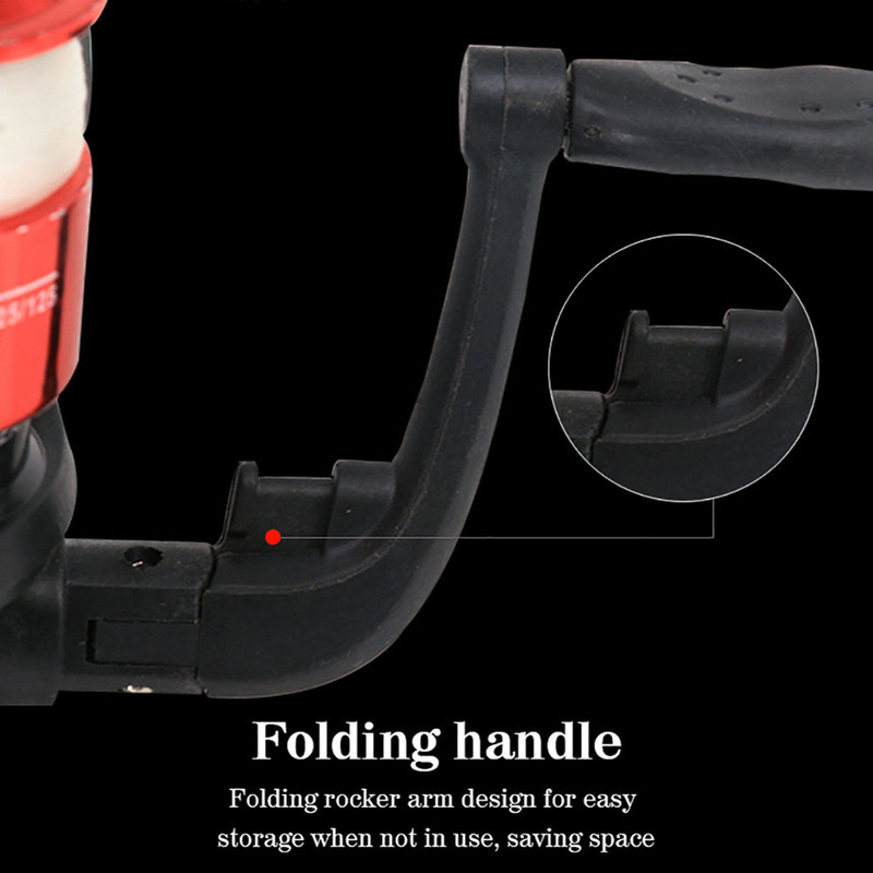 1 tk kokkupandav püügirull 100 m pikkuse õngenööriga 5,1:1 ülekandearvuga kaasaskantav ülikerge püügirull