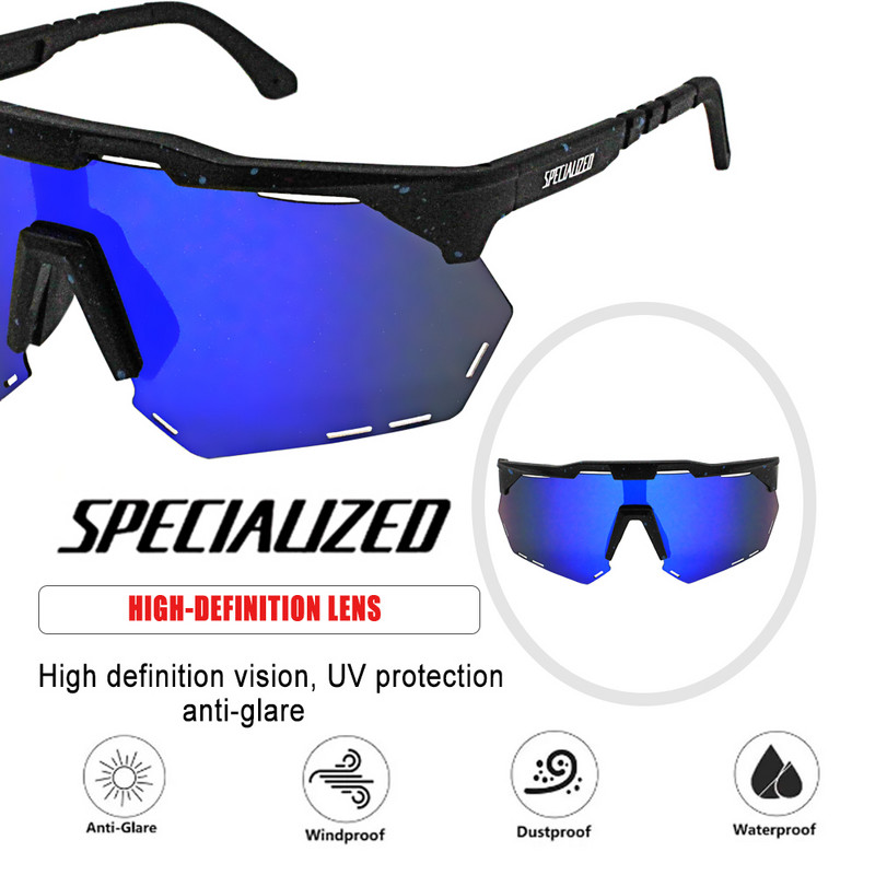 SPECIAUZED Riteņbraukšanas Saulesbrilles Vīriešu Sieviešu Mtb Velosipēdu Brilles UV400 Polarizētas Makšķerēšanas Aizsargbrilles Fotohromas Velosipēdu aizsargbrilles