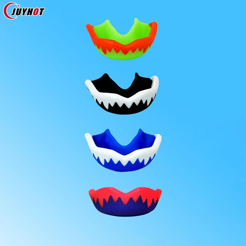 Sportinė burnos apsauga EVA dantų apsauga vaikams suaugusiems burnos apsauga dantų įtvaras krepšinio regbio bokso karatė prietaiso treniruoklis