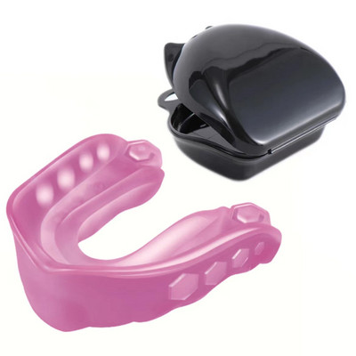 1PC Gel Max Mouth Guard Professionaalne Sport Mouthguard Pehme huulikuga kaitsvad traksid jalgpallipoksiks MMA Kõik Kontakt Sport