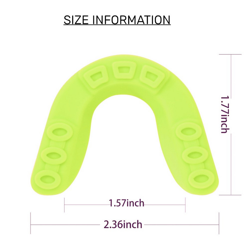 Sports Mouth Guard for Boxing Basketball Rugby Karate Προστατευτικό δοντιών EVA Προστασία δοντιών για ενήλικες παιδιά Προστασία δοντιών στοματικής προστασίας