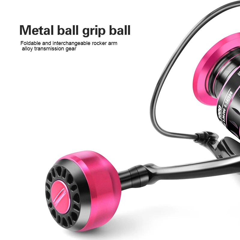 Huidiao Fishing Reels 5.2:1 Durable Gear MAX Drag 10KG Spinning Reel Ανθεκτικό μεταλλικό βραχίονα ψαρέματος Καρούλι ψαρέματος γλυκού νερού αλμυρού νερού