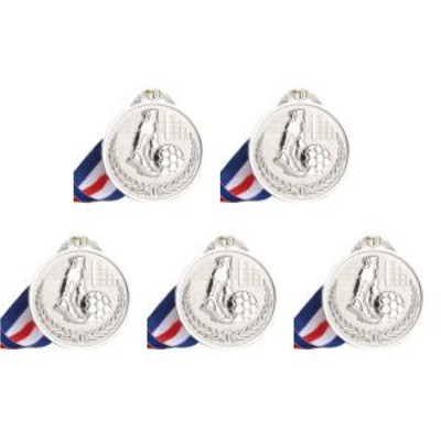 Μετάλλια ποδοσφαίρου Αθλητικά Μετάλλια Ψευδάργυρος Αγωνιστικό Ποδόσφαιρο Μετάλλια Ανθεκτική στη φθορά Συλλογή Χρυσό Ασημί Χάλκινο Σχολικό Προμήθειες