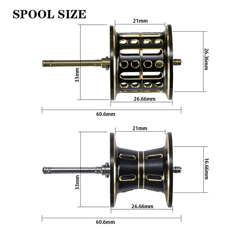 SOLOKING GBC200 Baitcasting Reel Ultralight BFS Reel Carbon body 6,5 ülekandearv 5KG Drag Power 7 Bearing Reel