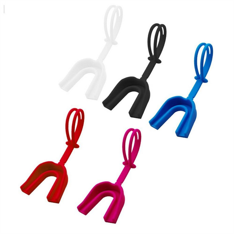 Futbola mutes aizsargs ar lūpu aizsardzību Mutes aizsargs ar siksniņu mutes aizsargu Basketbola karatē regbija boksa piederumi