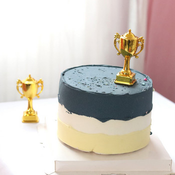 8 τμχ Μινιατούρες Διακοσμήσεις Τρόπαιο Πλαστικά Βραβεία Τρόπαια Στολίδι για τούρτα ποδοσφαίρου Αξεσουάρ Αξεσουάρ για παιδικά πάρτι Στολίδια