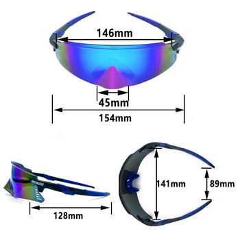 Спортни слънчеви очила за колоездене UV400 Road Bike Mountain Bicycle Glasses Outdoor Riding Goggle Eyewear for Men Women Cycling Glasses