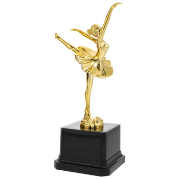 Купа за трофей за балетни танци Златна награда Купи за трофей Пластмасови трофеи Сувенири за парти