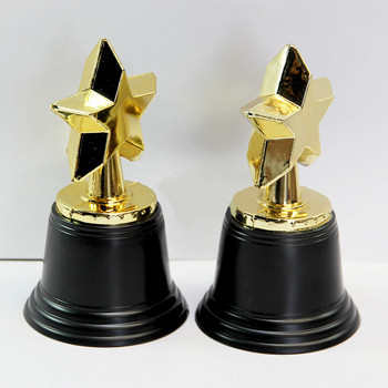 12 τμχ Miniature Star Trophy Παιδικά Μετάλλια Παιδικού Ποδοσφαίρου Παιδικά Τρόπαια Πλαστικό Έξοχο Βραβείο Τρόπαιο Κύπελλο