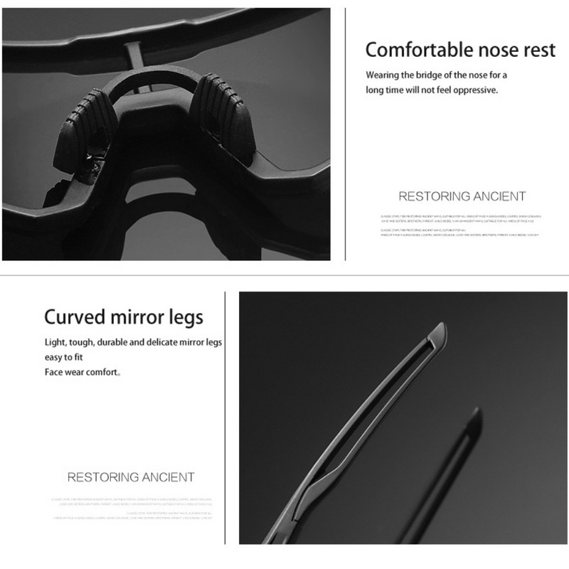 Велосипед Колоездене Слънчеви очила Унисекс Очила за шосеен велосипед Очила за планински велосипед Мъже Жени Спорт на открито Риболов Туристически очила