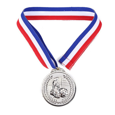 Ποδοσφαιρικοί Αγώνες Παιχνίδια Έπαθλα Μετάλλια Πρακτικός Σχολικός Αθλητισμός Αναμνηστικό Χρυσό Ασημένιο Χάλκινο Μετάλλιο για Αναμνηστικό Δώρο