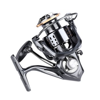 Fishing Reel DA 2000-7000 Series 3+1 BB Metal Spinning Wheel Max drag 15kg Outdoor Lure Throwing