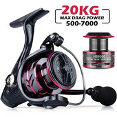 Rotovi za vrtenje 500-7000 Ribolovni kolut Slanovodni slatkovodni ultralaki metalni okvir Glatki i čvrsti, velika brzina, maks. otpor, šaran od 20 kg