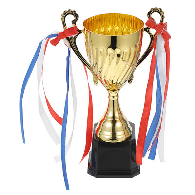 Trophy Cups Metal Sports Trophies Award Trophy Cup για τη νίκη Βραβείων Διαγωνισμοί Τελετή και Δώρο Ευγνωμοσύνης 24 5cm