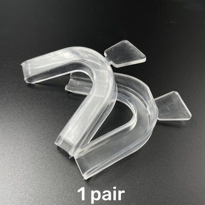 Suaugusiųjų vaikų burnos apsauga Dantų aptvarų apsauga Sportinė burnos apsauga bokso krepšinio regbio karatė EVA dantų apsauga