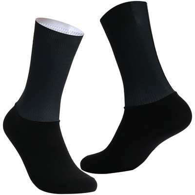 2023 New Bike Team Aero Socks Bezšuvju pretslīdes riteņbraukšanas zeķes šosejas velosipēdu zeķes āra sacīkšu velosipēdu zeķes
