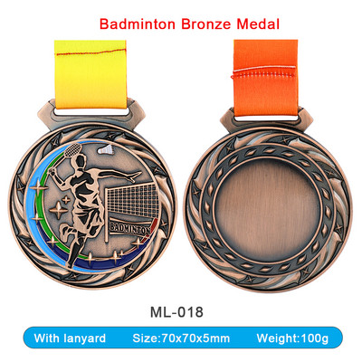 7cm 100g sulgpallimedal Kvaliteetsed märgid Suveniirid Koolispordimatš Kuldne Hõbedane Pronks Metallmedalid Karikad Tasuta trükk