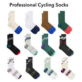 Profesionālas riteņbraukšanas zeķes Augstas kvalitātes MTB šosejas velosipēdu zeķes vīriešiem un sievietēm āra sporta velosipēdiem riteņbraukšanas futbola futbola skriešanas zeķes