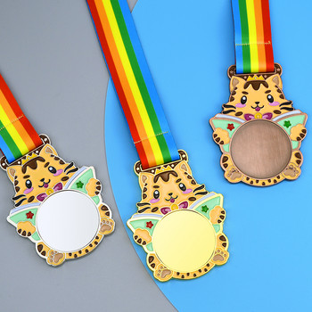 1 бр. Детски медал Детски златни медали Победител Медали за награда Детски парти Игра Награди Награди Медал Училищни спортни сувенири Подарък