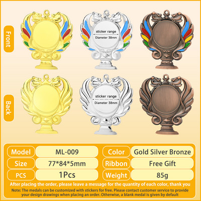 1 gab. Bērnu medaļa Bērnu zelta medaļas Uzvarētāja balvas medaļas Bērnu ballīšu spēles Balvas Balvas Medaļa Skolas sporta suvenīri Dāvana