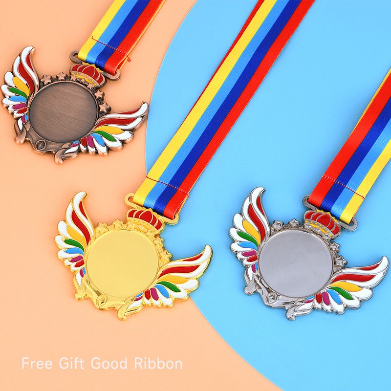 1 gab. Bērnu medaļa Bērnu zelta medaļas Uzvarētāja balvas medaļas Bērnu ballīšu spēles Balvas Balvas Medaļa Skolas sporta suvenīri Dāvana