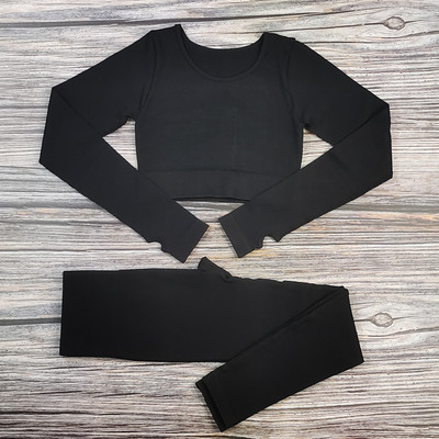 Valged joogakomplektid õmblusteta naiste jõusaalikomplekt, 2/3/4 tükki joogaülikonnad riided, naiste soonikkoes Aktiivrõivad Fitness Sportlikud rõivad naisterahvas