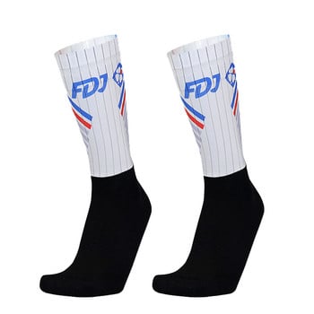 Socks Pro Aero Bike Team Seamless Antislip Road Ride Κάλτσες Κάλτσες για υπαίθριους αγώνες ποδηλασίας