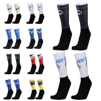 Socks Pro Aero Bike Team Seamless Antislip Road Ride Κάλτσες Κάλτσες για υπαίθριους αγώνες ποδηλασίας