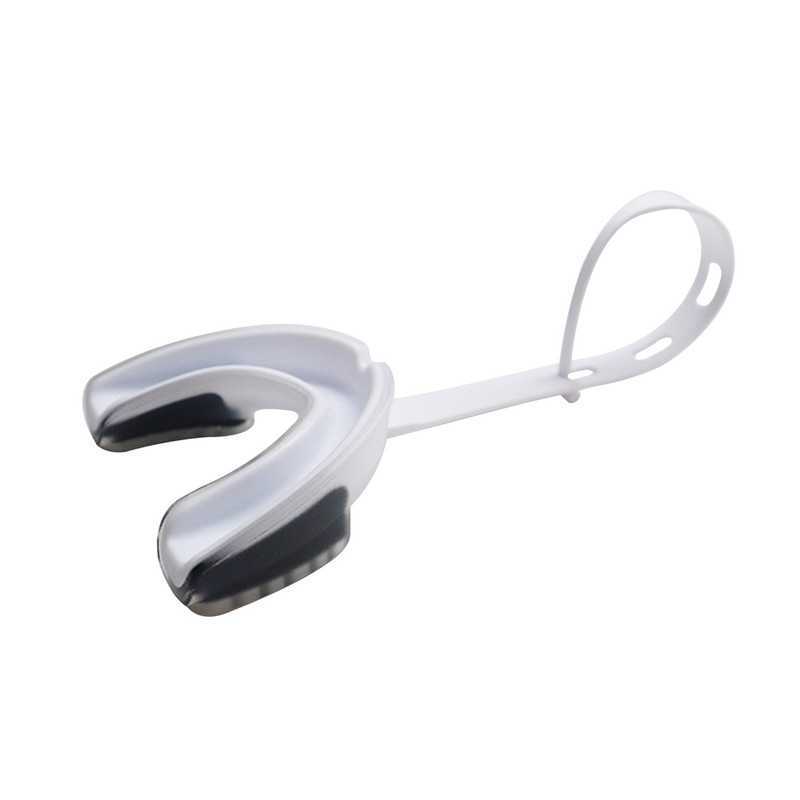 Zobu breketes Sporta Mutes aizsargs Hokeja Regbijs Pieaugušajiem Smaganu vairogs ar savienojošo siksnu Futbols Cīņas aizsargaprīkojums EVA