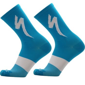 2024 Нови професионални чорапи за колоездене MTB Specialized Sock Men Women Bike Football Socks Дишащи шосейни чорапи Спортни състезателни чорапи