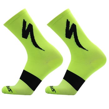 2024 Нови професионални чорапи за колоездене MTB Specialized Sock Men Women Bike Football Socks Дишащи шосейни чорапи Спортни състезателни чорапи