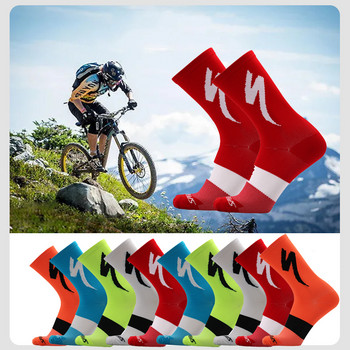 2024 Нови професионални чорапи за колоездене MTB Specialized Sock Men Women Bike Football Socks Дишащи шосейни чорапи Спортни състезателни чорапи