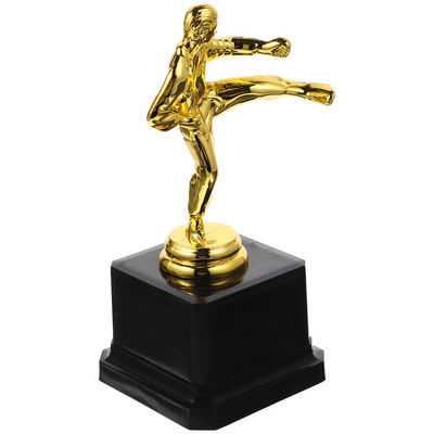 Taekwondo Trophy jalgpallimedalid, lastepidu, võistluslaua turniiri võitja auhind plastist tähistamise karikas, lasteauhinna kingitus