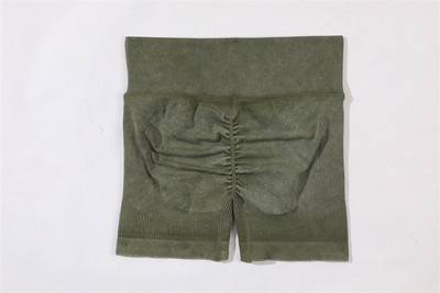 Set de yoga fără sudură, spălat cu nervuri, crop top, cămașă pentru femei, jambiere, ținută din două piese, îmbrăcăminte de antrenament, costum de gimnastică, seturi sport, haine