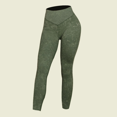 Set de yoga fără sudură, spălat cu nervuri, crop top, cămașă pentru femei, jambiere, ținută din două piese, îmbrăcăminte de antrenament, costum de gimnastică, seturi sport, haine