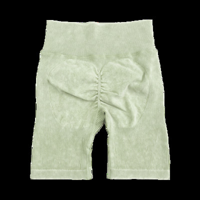 Set de yoga fără sudură, spălat cu nervuri, crop top, cămașă pentru femei, jambiere, ținută din două piese, îmbrăcăminte de antrenament, costum de gimnastică, seturi sport, haine