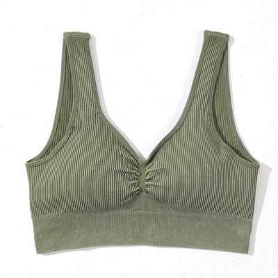 Set de yoga fără sudură, spălat cu nervuri, crop top, cămașă pentru femei, jambiere, ținută din două piese, îmbrăcăminte de antrenament, costum de gimnastică, seturi sport, haine